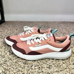 Vans Ultrarange Women’s Size 7 Rapidweld Rose Burgundy Casual Shoes Sneakers